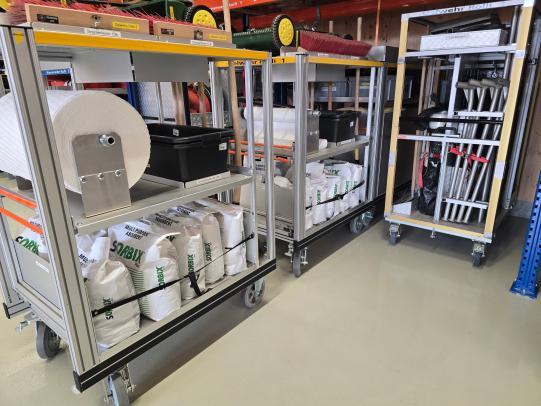 Rollcontainer Öl
