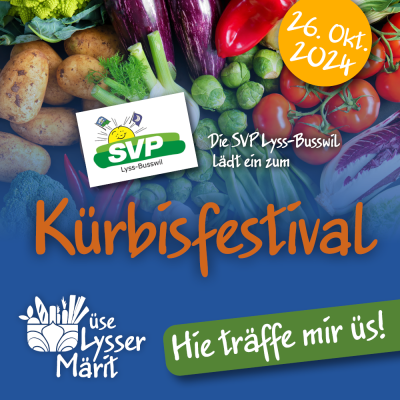 Üse Lysser Märit – Themenanlass Kürbisfestival