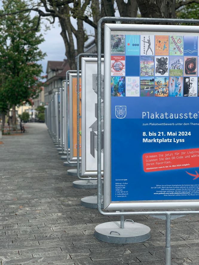 Ausstellung auf dem Marktplatz