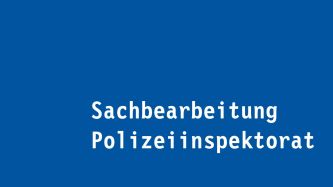 Sachbearbeitung Polizeiinspektorat