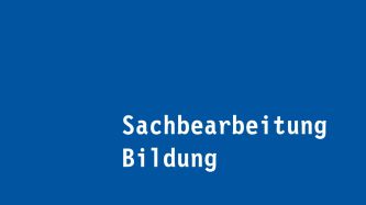 Sachbearbeitung Bildung