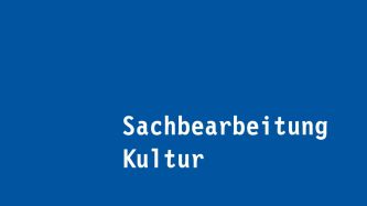 Sachbearbeitung Kultur